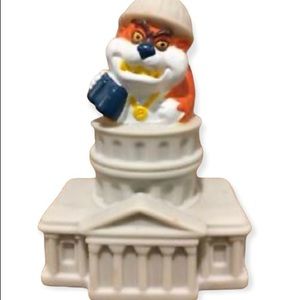 Vintage Capitol Critter's President Cat Kids Club Meal Toy '92 Burger King